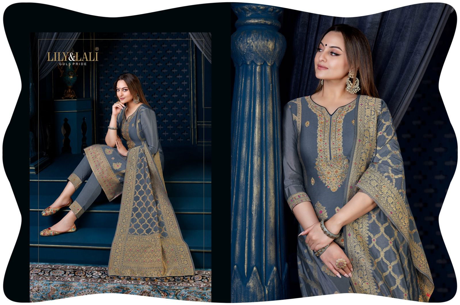 Silk Kari Vol 3 By Lily And Lali Silk Readymade Suits Catalog
